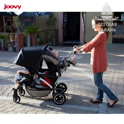 Прогулочная коляска для погодок Joovy Ergo Caboose-4