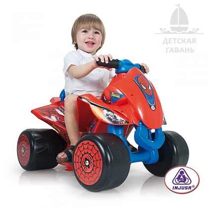 Электроквадроцикл Injusa Quad Spider Sense Spiderman-1