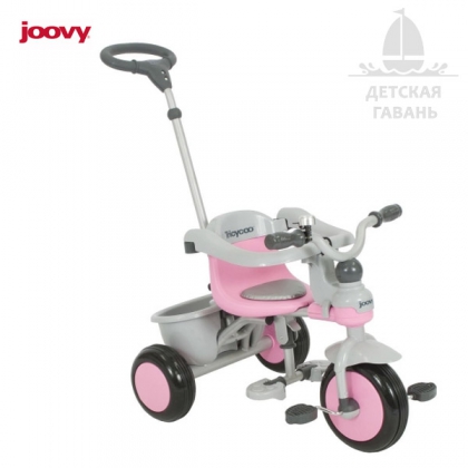 Велосипед Tricycoo Pink от Joovy, розово-серый-0