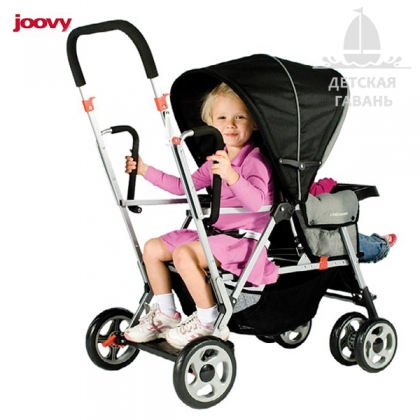 Прогулочная коляска для погодок/двойни Joovy Caboose-3