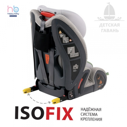 Автокресло Happy Baby Boss с Isofix-4