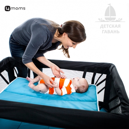 Манеж-кроватка 4MOMS BREEZE (Бриз)-7