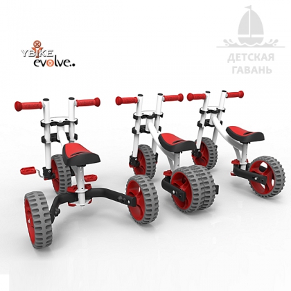 Велобалансир-велосипед-трансформер Y-BIKE Evolve Trike-1