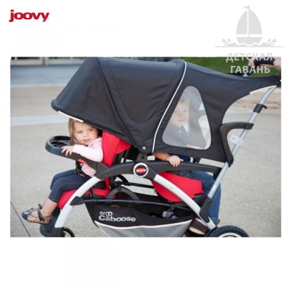 Прогулочная коляска для погодок Joovy Ergo Caboose-6