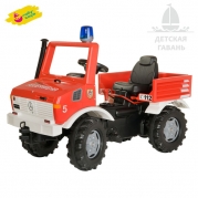 Педальная машина RollyFire Unimog 036639 