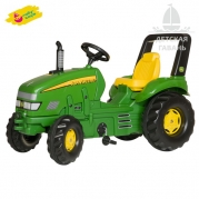 Педальный трактор RollyX-Trac John Deere 035632