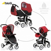 Коляска 3 в 1 Hauck Malibu All in One M-13 